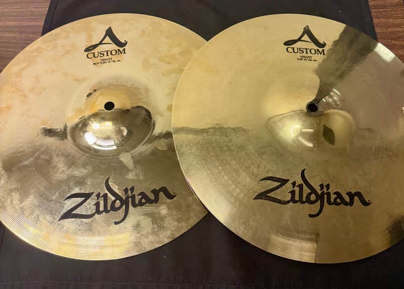 Zildjian 14" A Custom Hi-Hat Cymbals (Pair)