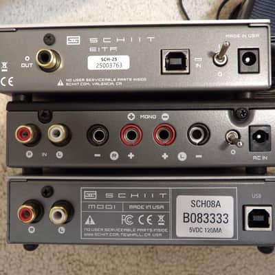 Schiit Audio Nonfunctioning 3 decive lot Modi Rehhr Eitr image 3
