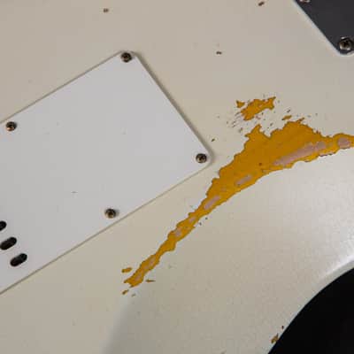 Fender Custom Shop Masterbuilt Kyle McMillin 1958 Stratocaster Journeyman Relic Aged White Blonde 2023 -Mint image 17