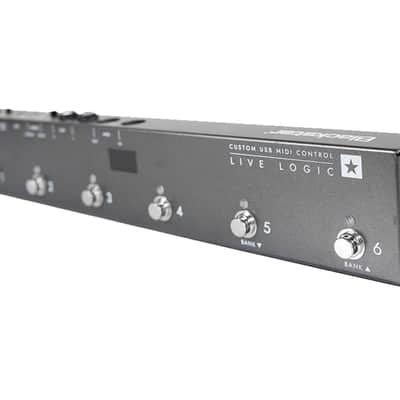 Blackstar LIVLOGICMIDI Live Logic 6 Button Midi Footcontroller - Open Box image 2