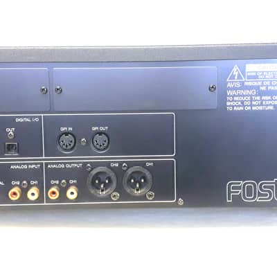 FOSTEX  D10 - Mastering DAT Recorder image 2