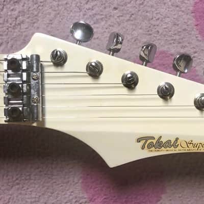 1984 Tokai Super Edition F65 White | Reverb