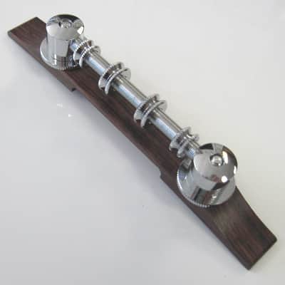Gretsch® Space Control Chrome Bass Bridge~Rosewood Base~Made In Japan~Brand New image 6
