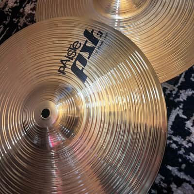 Paiste 13" PST 3 Hi-Hat Cymbals (Pair) - Traditional image 2
