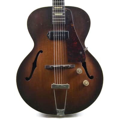 Rare Vintage 1950's Gibson ES-130 / ES-135 Hollow Body Electric Guitar image 2
