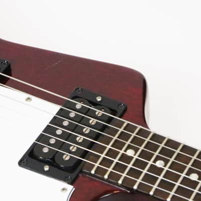 1999 Gibson Explorer Standard ‘76 Vintage Reissue Original USA Cherry Red 100% Super Clean with Orig Hard Brown TKL Case image 8