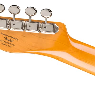 Classic Vibe™ Custom Telecaster® SH with Bigsby, Parchment Pickguard, Aztec Gold image 5