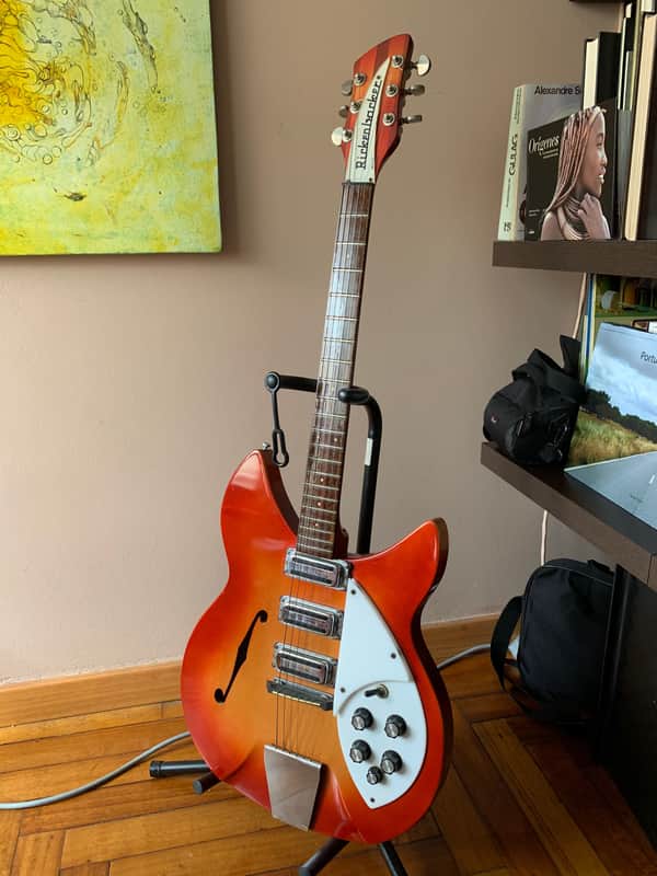 Rickenbacker model 1998  1967 Fireglo image 1