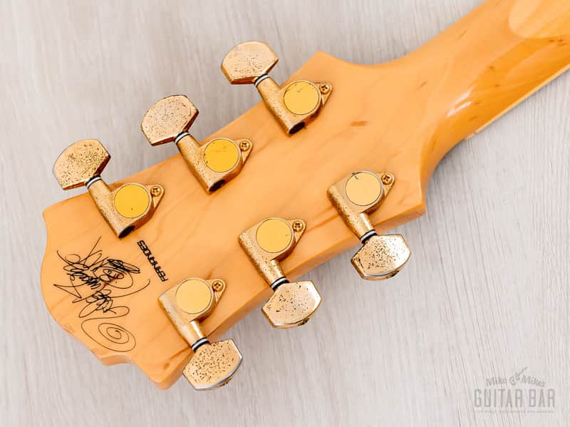 2000s Fernandes Mockingbird Hide Signature MG-120X, Graphic on