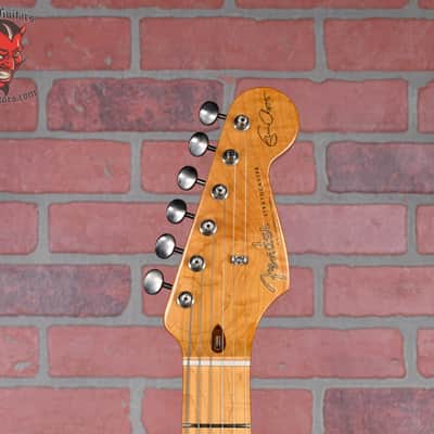 Fender NOS Custom Shop Rare One Off “Custom Clapton” Stratocaster Burgundy Mist 1990 w/OHSC/COA (video) image 11