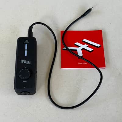 IK Multimedia iRig Pro I/O Mobile Audio Interface 2017 - Present - Black image 4