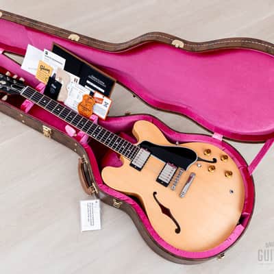 2023 Gibson Custom Shop Historic 1959 ES-335 VOS Vintage Natural w/ Case, Tags & CoA image 16