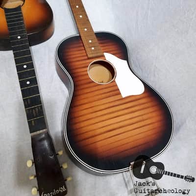 European-Made Parlor Guitar Project 2 Pack - Alex & Lignatone Parlor Guitars (1960s) image 6