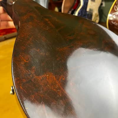 Vintage Gibson Style A-Jr. Mandolin | Figured Back | OHSC image 20