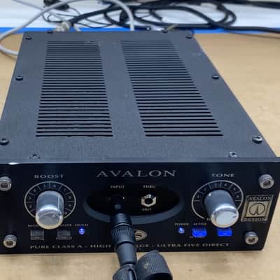 Avalon  U5 Instrument and DI Preamplifier Black Used image 9
