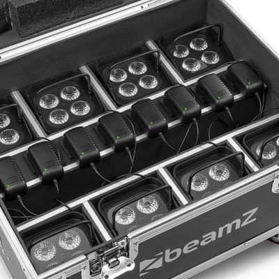 Beamzpro Fcc10 Flightcase For 8 X Bbp5 Xcharg image 2