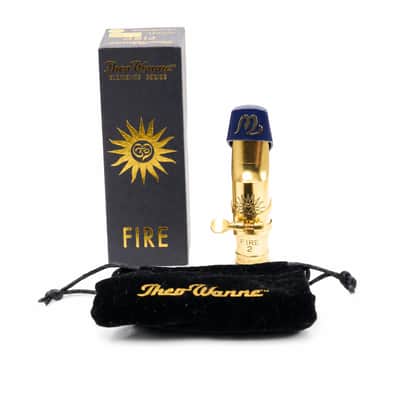 Theo Wanne FIRE2 Gold 7 Alto Saxophone Mouthpiece image 3