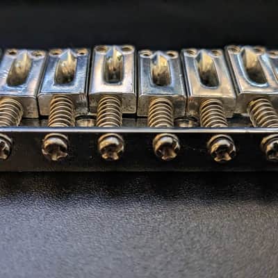 8 String Hardtail Fixed Bridge - Chrome image 2