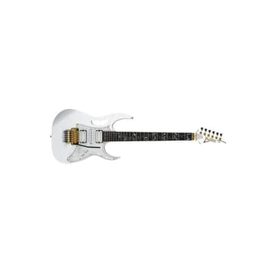 Ibanez Steve Vai Signature Premium JEM7VP Electric Guitar with Gig Bag, Ebony Fretboard, White image 4