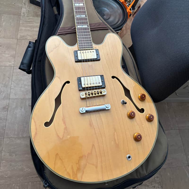 1986 – 2007 Epiphone Sheraton II Natural