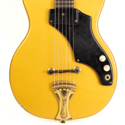 1958 Supro 33 Special Belmont Gold image 5