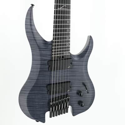Legator Ghost G7FSS 7-String Headless Multiscale Guitar - Satin FM Black image 2
