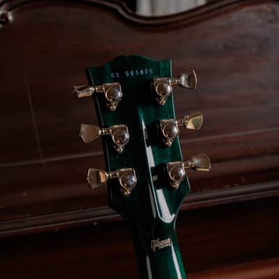 Gibson Custom Shop Special Order Les Paul Axcess Custom Peacock Widow image 14