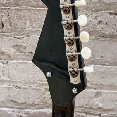 Vintage 1960s Kimberly Solid Offset Body Electric Guitar — Sunburst image 13