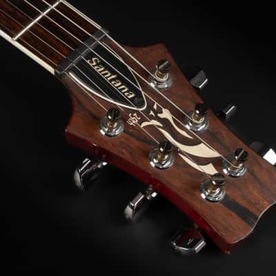 2010 Paul Reed Smith PRS 25th Anniversary Santana Signature 10-Top - Angry Larry | USA Limited Edition Flame Top 3.6kg | CoA OHSC image 9