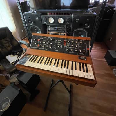 1973 Moog Minimoog Model D w/ Road Case Signed by Herbie Hancock image 9