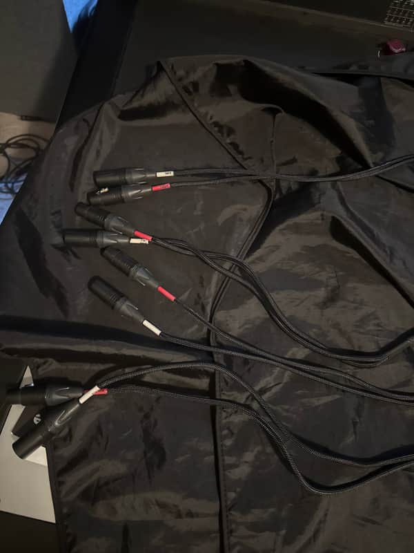Mogami Gold Insert XLR Cable - 1/4-inch TRS Male to XLR Male/Female - 6 foot - X2 (you get 2 cables)