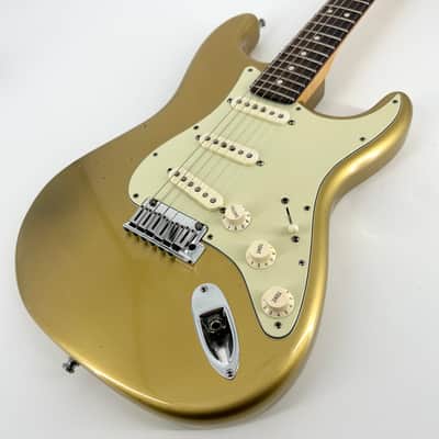 2009 Fender Custom Shop Custom Deluxe Stratocaster - HLE Gold image 4