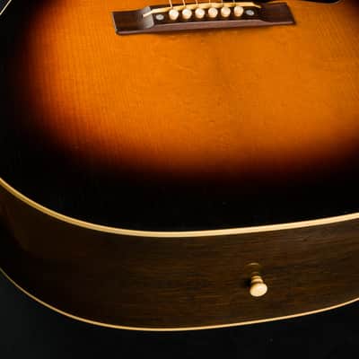 Pre-War Slope Shoulder Sunburst Torrefied Adirondack Spruce and Mahogany Distress Level 1 Used (2023) image 15