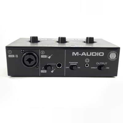 M-Audio M-Track Solo USB Audio Interface Black From Japan image 3