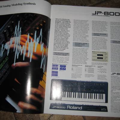 Roland Keyboard Catalog Vol. 2 Synthesizers and Keyboards From 1999 image 3