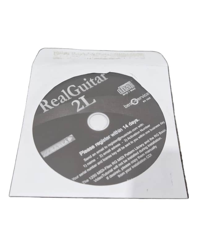 Musiclab RealGuitar 2L software - Excellent w/ Manuals image 1
