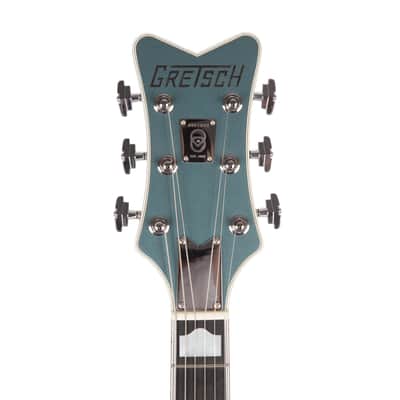 2022 Gretsch G6136T-140 PRO 140th Falcon Hollowbody Gtrw/Bigsby, 2-Tone Stone/Pure Platinum, JT2212XXXX image 8