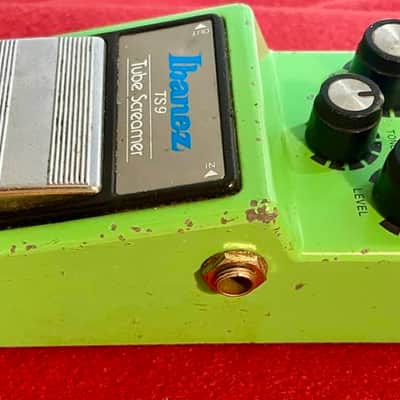 Vintage 1984 Ibanez TS9 Tube Screamer (Silver Label) – All Original w JRC4558D Chip Maxon Era image 5