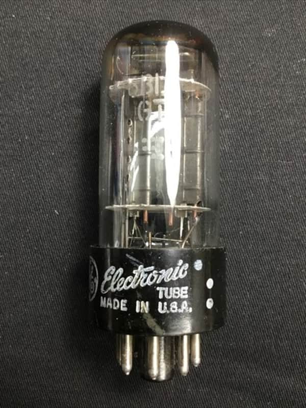 GE 6BL7GT Black Plates AUDIO Radio/Amp VACUUM TUBE Vintage TESTED 3.9270-D image 1