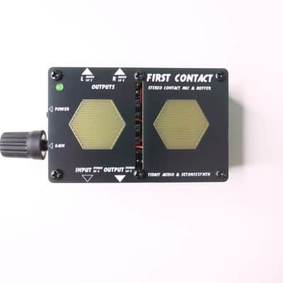 Tidbit Audio First Contact stereo contact mic & preamp 2024 - Black image 10