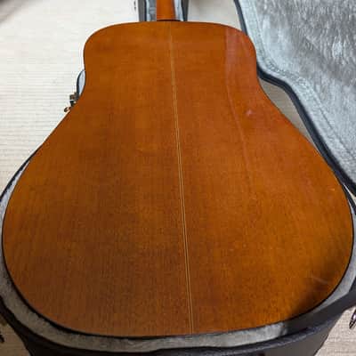 1980 Fender Redondo Acoustic Guitar: Spruce & Mahogany, Made in Japan (MIJ) w/Hard-shell Case image 5