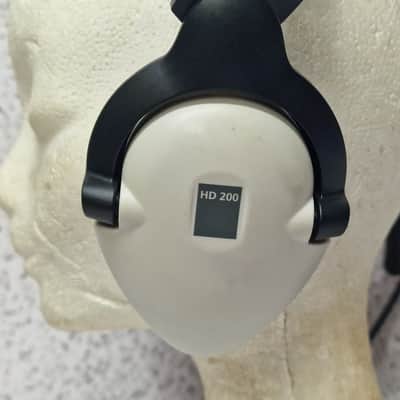 90s Vintage Headphones Sennheiser HD 200 image 7
