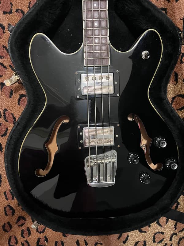 ベース DeArmond by Guild Starfire Bass DeArmond by Guild Starfire Bass 1990's - Black | Reverb