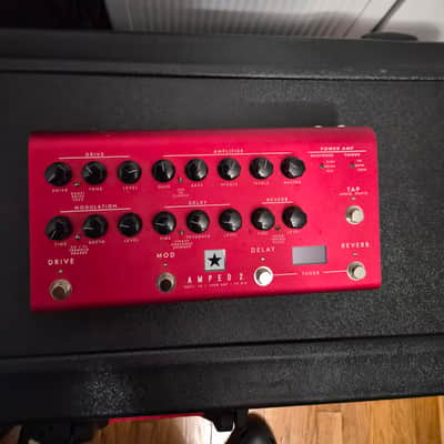 Blackstar AMPED 2 Dept. 10 100-Watt Guitar Amp Pedal 2023 - Present - Red image 1
