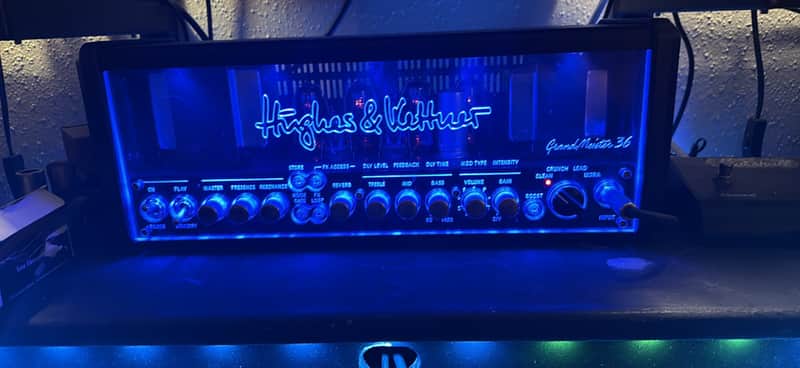 Hughes & Kettner GrandMeister 36 4-Channel 36-Watt Guitar Amp Head 2014 - 2017 - Black