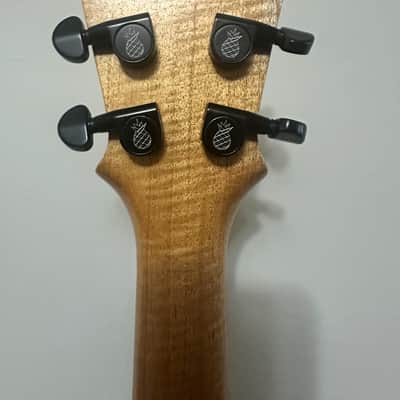 KoAloha UkeSA Tenor Pops' Pineapple Sunday Solid Acacia Ukulele M559 image 2