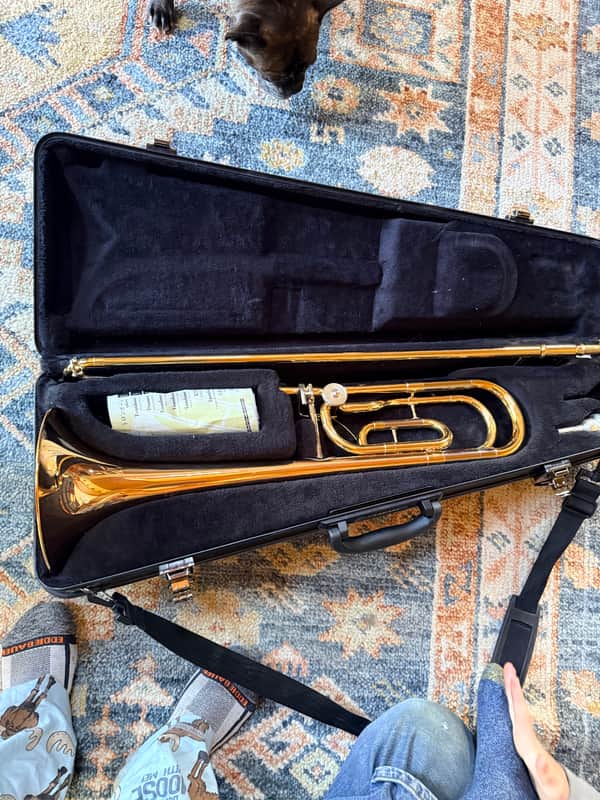 Yamaha YSL-448G 2024 - Brass w/ F Trigger image 1