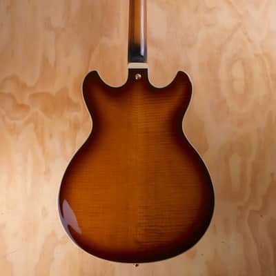 Ibanez AS93FML-VLS Left-Handed Semi-Hollow Electric Guitar in Violin Sunburst image 4