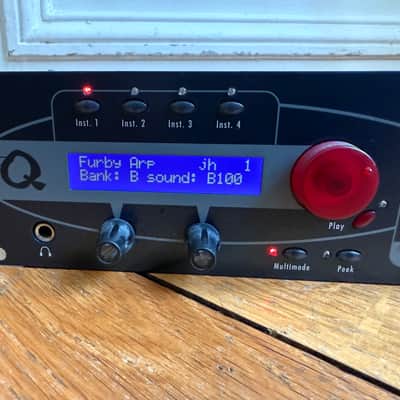 Waldorf Micro Q Phoenix Rackmount Synthesizer 1999 - 2011 - Black image 2