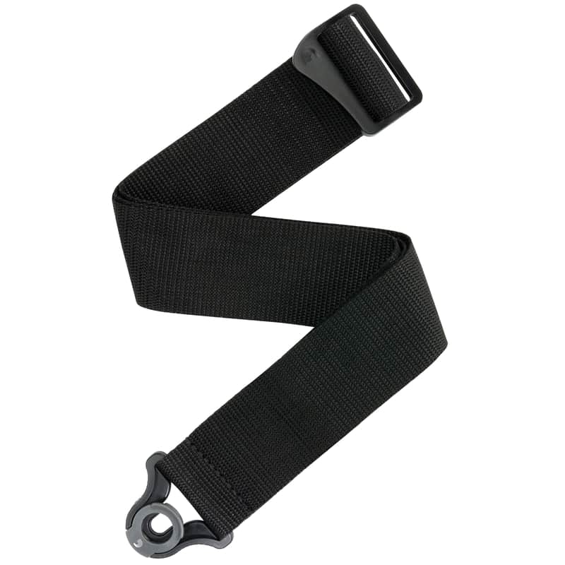 D'Addario Auto Lock Guitar Strap Black